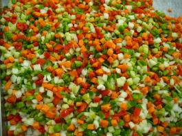 Frozen mixed vegetables