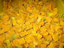 frozen pumpkin dice