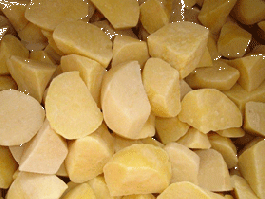Frozen potato