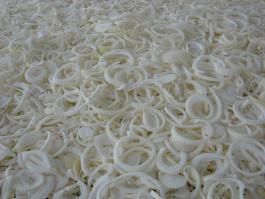 Frozen onion ring