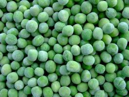 Frozen green peas