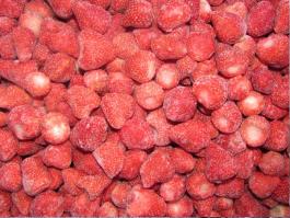 Frozen strawberry whole