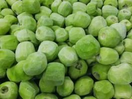 Frozen kiwi whole