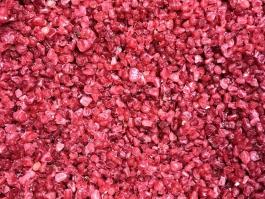 frozen raspberry crumble