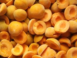 frozen apricot half
