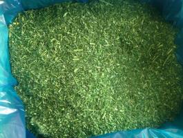 Frozen chopped parsley