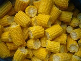 frozen sweet corn on cobs