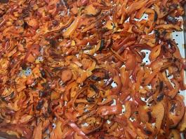 frozen grilled red pepper strips